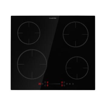 Klarstein Virtuosa EcoAdapt, indukcyjna płyta kuchenna, 4 strefy, 7200 W, szkło, czarna