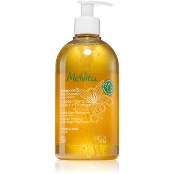 Melvita Miel de Fleurs & Fleur d'Orange delikatny szampon do włosów suchych 500 ml