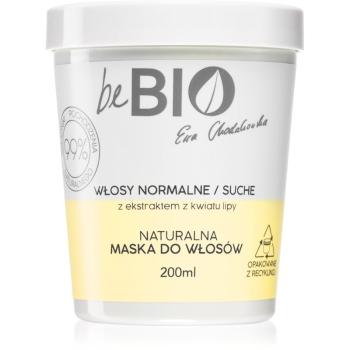 beBIO Normal / Dry Hair maseczka regenerująca do włosów normalnych i suchych 200 ml