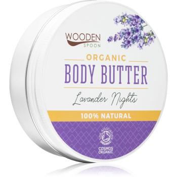 WoodenSpoon Organic Lavender Nights masło do ciała z lawendą 100 ml