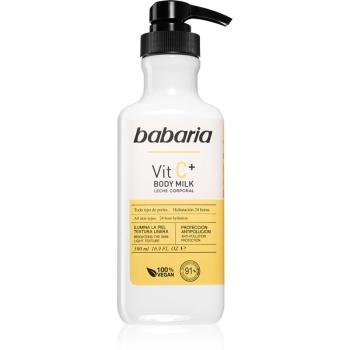 Babaria Vitamin C nawilżające mleczko do ciała do wszystkich rodzajów skóry 500 ml