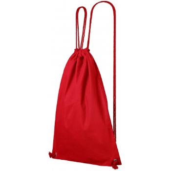 Lekki bawełniany plecak, czerwony, uni