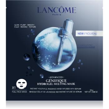 Lancôme Génifique maska odmładzająca i rozświetlająca o działaniu nawilżającym Hydrogel Melting Mask 28 g