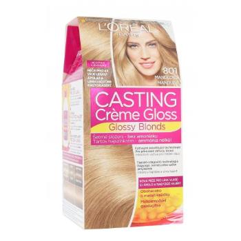 L'Oréal Paris Casting Creme Gloss Glossy Blonds 48 ml farba do włosów dla kobiet 801 Silky Blonde
