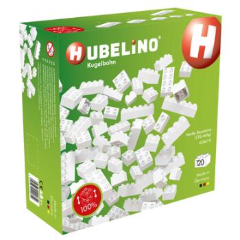 HUBELINO® Zestaw klocków, 120 elementów, białe