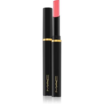 MAC Cosmetics Powder Kiss Velvet Blur Slim Stick matowa szminka nawilżająca odcień Sheer Outrage 2 g