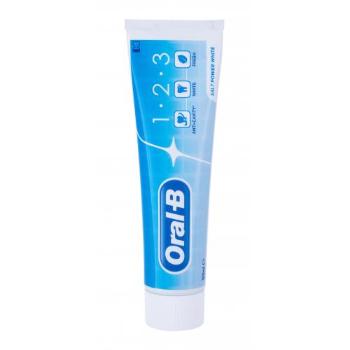 Oral-B 1-2-3 Salt Power White 100 ml pasta do zębów unisex Uszkodzone pudełko