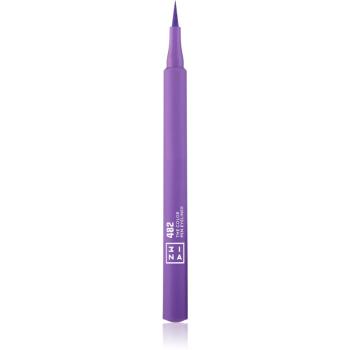 3INA The Color Pen Eyeliner eyeliner w pisaku odcień 482 - Purple 1 ml