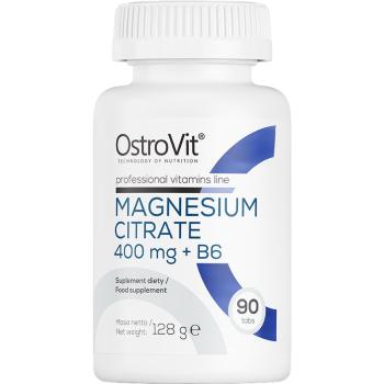 OstroVit Cytrynian Magnezu 400 mg + B6 sen i regeneracja 90 tabletek