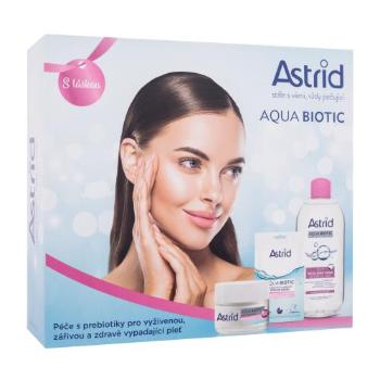 Astrid Aqua Biotic zestaw Krem do twarzy na dzień i na noc 50 ml + woda micelarna 400 ml + maseczka w płachcie 1 szt. dla kobiet
