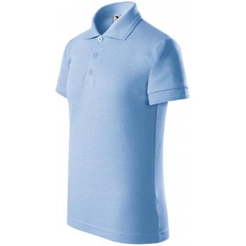 Koszulka polo dla dzieci, niebieskie niebo, 110cm / 4lata