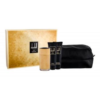 Dunhill Icon Absolute zestaw Edp 100 ml + Żel pod prysznic 90 ml + Balsam po goleniu 90 ml + Kosmetyczka dla mężczyzn