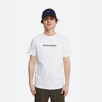 Koszulka męska Wood Wood Sami Logo T-Shirt 12115715-2491 BRIGHT WHITE