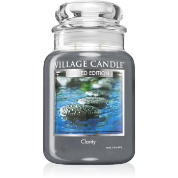 Village Candle Clarity świeczka zapachowa (Glass Lid) 602 g