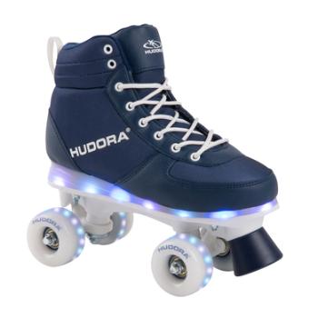 HUDORA® Wrotki Roller Skates Advanced, navy LED