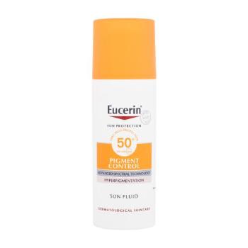 Eucerin Sun Protection Pigment Control Sun Fluid SPF50+ 50 ml preparat do opalania twarzy dla kobiet