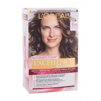 L'Oréal Paris Excellence Creme Triple Protection 48 ml farba do włosów dla kobiet Uszkodzone pudełko 600 Natural Dark Blonde