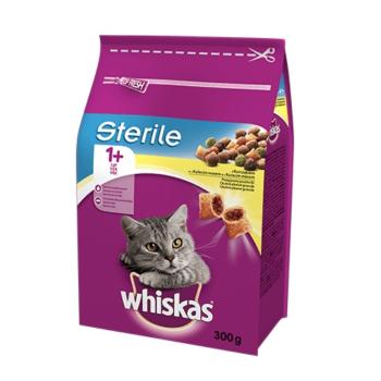 WHISKAS Sterile sucha karma dla kotów po sterylizacji z kurczakiem 4,2 kg