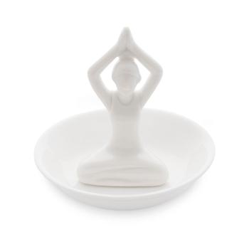 Porcelanowy stojak na biżuterię Yoga − Balvi
