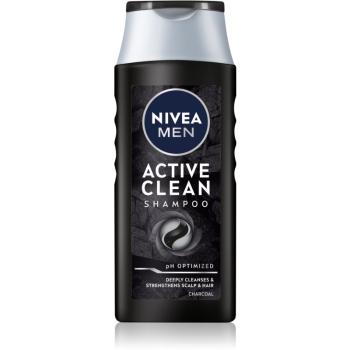 Nivea Men Active Clean szampon z węglem aktywnym dla mężczyzn 250 ml