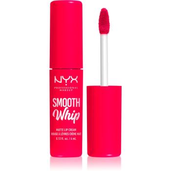 NYX Professional Makeup Smooth Whip Matte Lip Cream jedwabista pomadka o działaniu wygładzającym odcień 10 Pillow Fight 4 ml