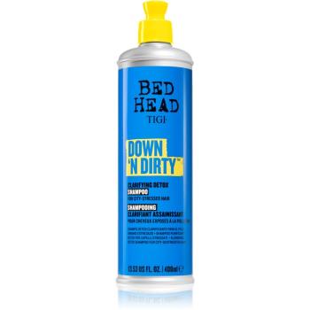 TIGI Bed Head Down'n' Dirty oczyszczająco detoksujący szampon do codziennego użytku 400 ml