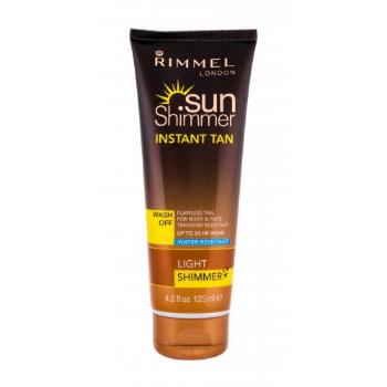Rimmel London Sun Shimmer Instant Tan 125 ml samoopalacz dla kobiet Light Shimmer