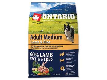 ONTARIO dog  ADULT MEDIUM lamb - 12kg