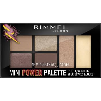 Rimmel Mini Power Palette paletka do całej twarzy odcień 01 Fearless 6.8 g
