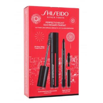 Shiseido Perfect Eye Kit zestaw Tusz do rzęs 11,5 ml + kredka do oczu 0,8 g dla kobiet 01 Black Pulse