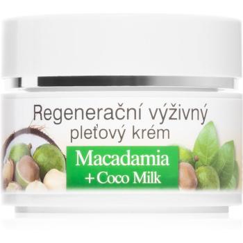 Bione Cosmetics Macadamia + Coco Milk regenerujący krem do twarzy odżywienie i nawilżenie 51 ml
