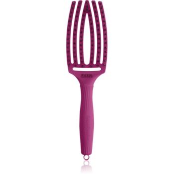 Olivia Garden Fingerbrush ThinkPink płaska szczotka Bright Pink