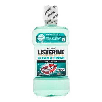 Listerine Clean & Fresh Mild Taste Mouthwash 500 ml płyn do płukania ust unisex