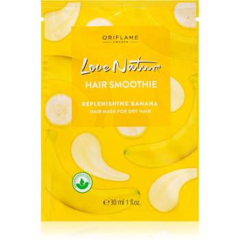 Oriflame Love Nature Replenishing Banana maseczka nawilżająca do włosów suchych 30 ml
