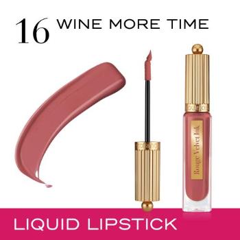 BOURJOIS Paris Rouge Velvet Ink 3,5 ml pomadka dla kobiet 16 Wine More Time