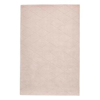 Różowy wełniany dywan Think Rugs Kasbah, 120x170 cm