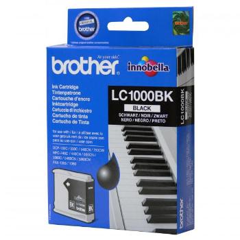 Brother originální ink LC-1000BK, black, 500str., Brother DCP-130C, 330C, 540CN, 350C, MFC-440CN, 465CN, 546