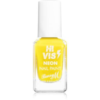 Barry M Hi Vis Neon lakier do paznokci odcień Yellow Flash 10 ml