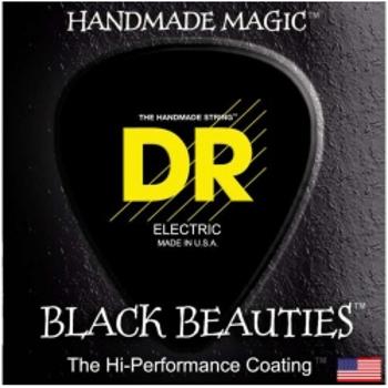 Dr Bke 9-46 Black Beauties Struny Gitara Elektryczna