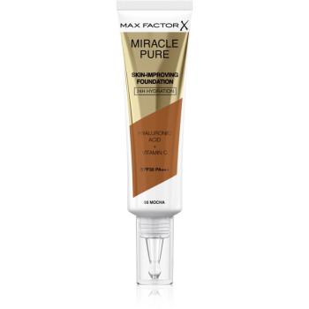 Max Factor Miracle Pure Skin podkład o przedłużonej trwałości SPF 30 odcień 93 Mocha 30 ml