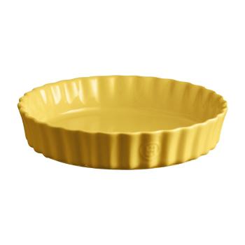 Żółta ceramiczna forma do ciasta Emile Henry, ⌀ 24 cm