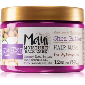 Maui Moisture Revive & Hydrate + Shea Butter maseczka nawilżająca do włosów suchych i zniszczonych 340 g