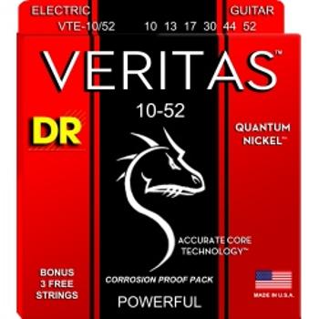Dr Vte 10-52 Veritas Struny Gitara Elektryczna