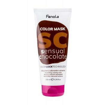 Fanola Color Mask 200 ml farba do włosów dla kobiet Sensual Chocolate