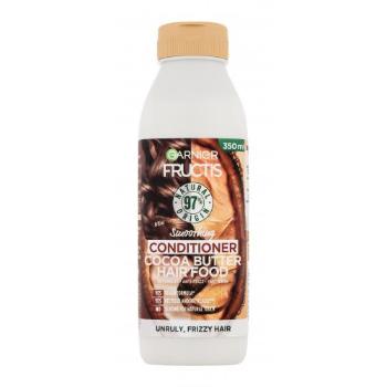 Garnier Fructis Hair Food Cocoa Butter Smoothing Conditioner 350 ml odżywka dla kobiet uszkodzony flakon