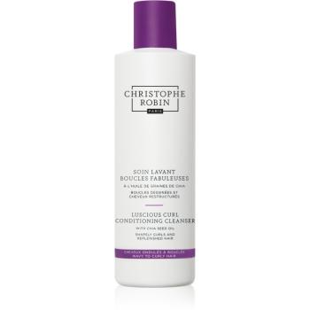 Christophe Robin Luscious Curl Conditioning Cleanser with Chia Seed Oil odżywka oczyszczająca do włosów kręconych i falowanych 250 ml