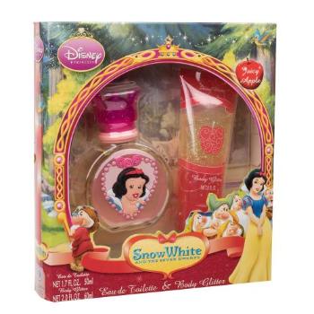 Disney Princess Snow White and The Seven Dwarfs zestaw Edt 50 ml + Żel pod prysznic z brokatem 60 ml dla dzieci