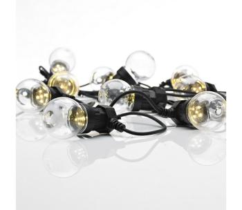 Markslöjd 703181 - LED Bożonarodzeniowy łańcuch zewnętrzny DAKKE 10xLED 7,5m IP44 ciepła biel