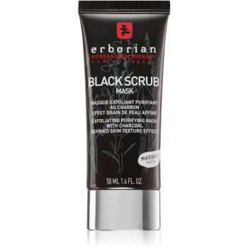 Erborian Black Charcoal złuszczająco-oczyszczająca maseczka do twarzy 50 ml