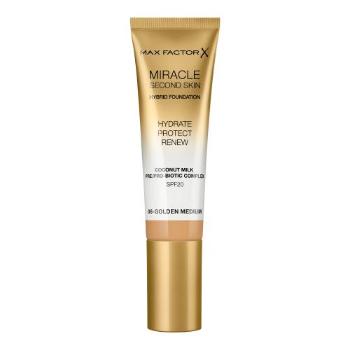 Max Factor Miracle Second Skin SPF20 30 ml podkład dla kobiet 06 Golden Medium